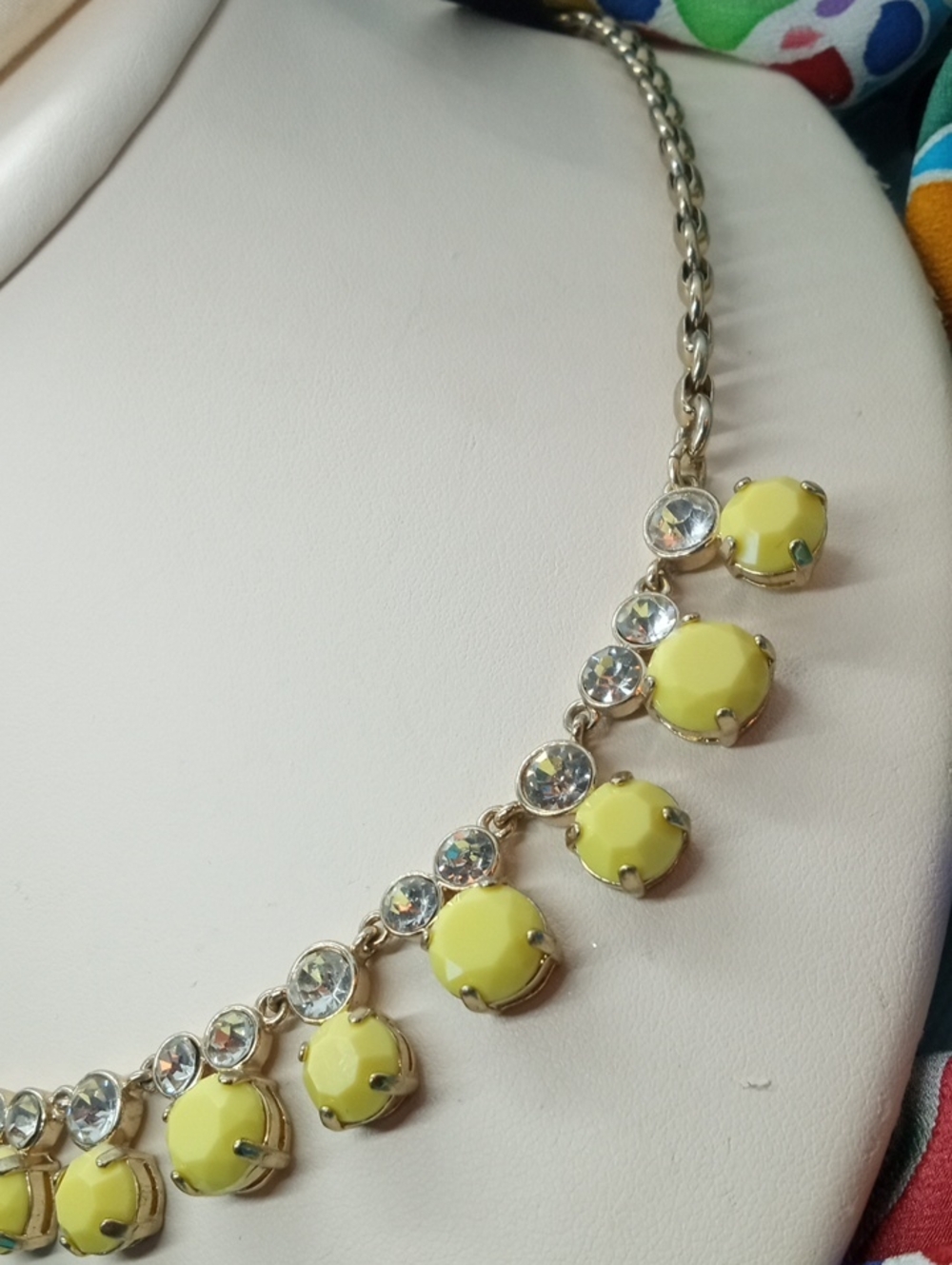 J.CREW MOSAIC ACRYLIC NECKLACE - Picture 4 of 10